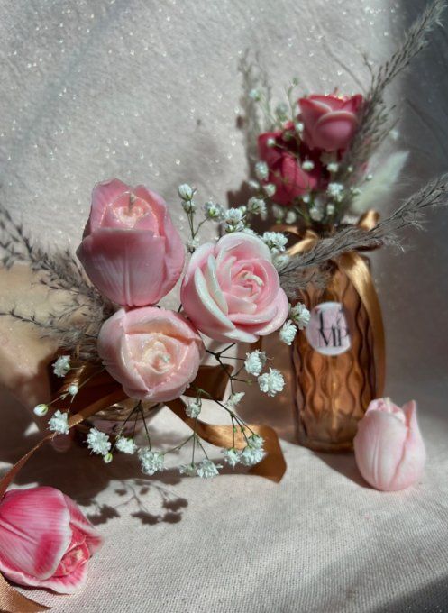 Bouquet Parfumée avec Vase 