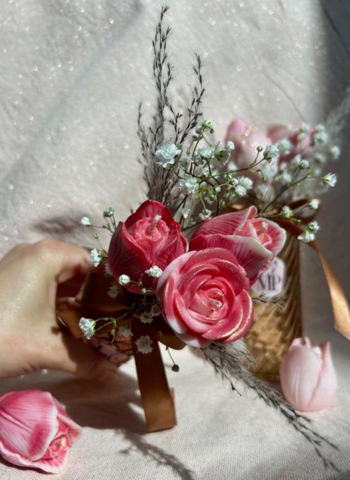 Bouquet Parfumée avec Vase 