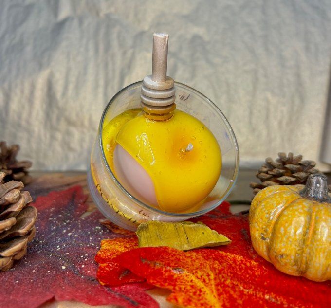 Bougie Gourmande Pomme Miel 