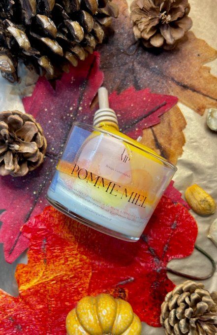 Bougie Gourmande Pomme Miel 