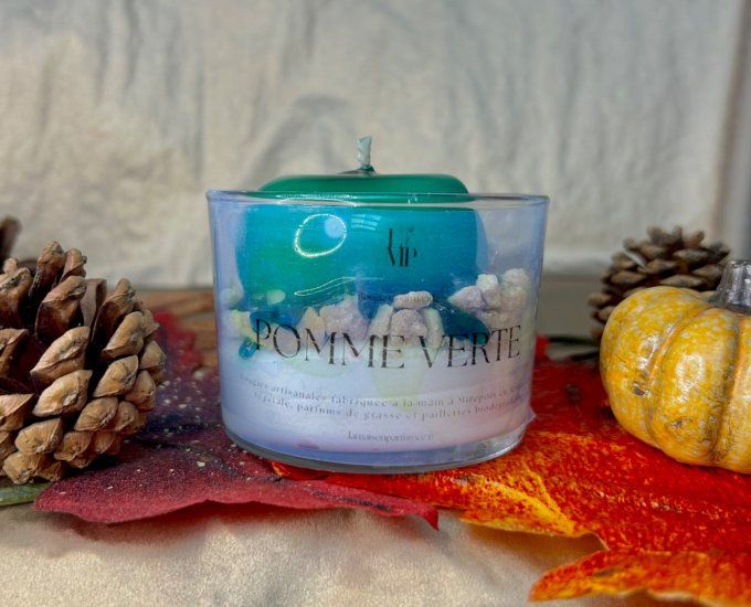 Bougie Gourmande Pomme Verte