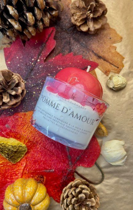 Bougie Gourmande Pomme D’amour