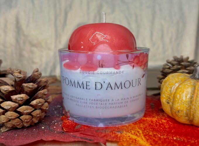 Bougie Gourmande Pomme D’amour