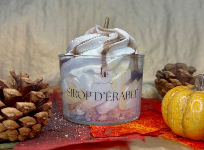 Bougie Gourmande Sirop D’érable 