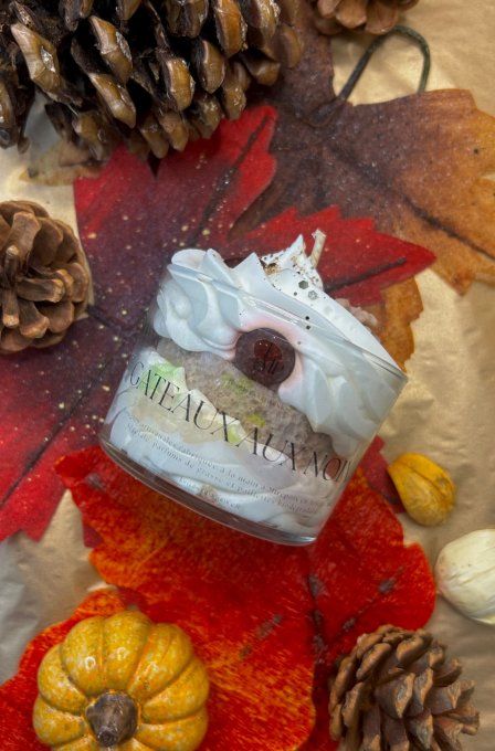 Bougie Gourmande Gâteaux au Noix 