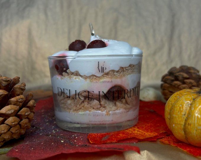 Bougie Gourmande Délice Interdit 