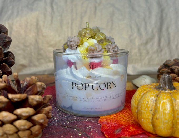 Bougie Gourmande Pop Corn