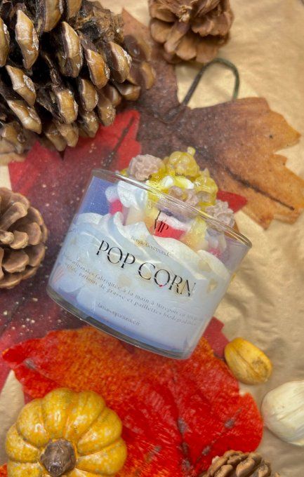 Bougie Gourmande Pop Corn